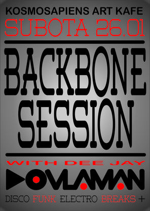 Backbone Session, KosmoSapiens Art  Kafe, Novi Sad