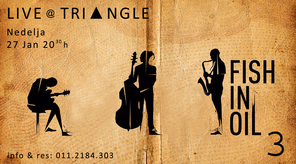 ::: Live @ Tri▲ngle Bar - Fish in Oil ::: , Café Bar Triangle, Beograd