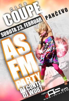 AS FM PARTY, Club "COUPE", Pančevo