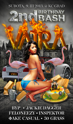 VATRA 2nd Birthday Bash!, KC Grad, Beograd