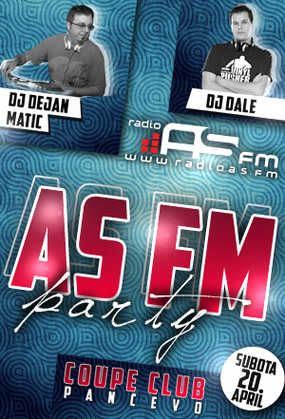 AS FM Party, Club "COUPE", Pančevo