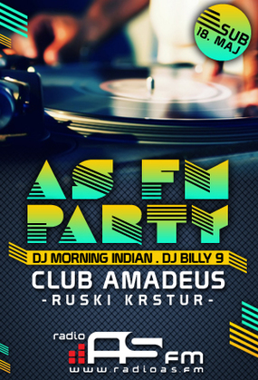 AS FM Party, Discoteque "Amadeus", Ruski Krstur