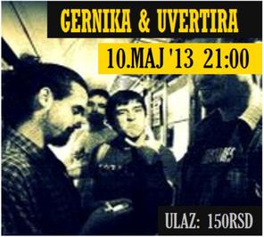 GERNIKA i UVERTIRA u CK13, Omladinski centar CK13, Novi Sad
