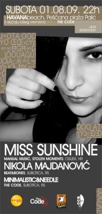 Miss Sunshine, Peščana plaža / Havana Beach, Palić