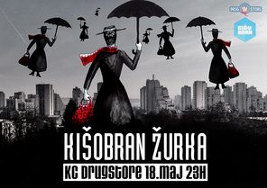 Kišobran žurka @ KC Drugstore, Drugstore, Beograd