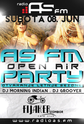 AS FM Party, Klub Fijaker, Sombor