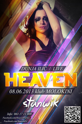 Heaven Inferno (Dunja Ilić LIVE) • 08/06 • klub Molokini, Molokini, Beograd