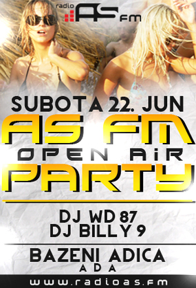 AS FM Party, Bazeni Adica, Ada