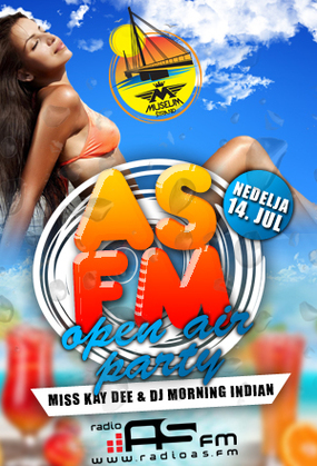 AS FM Party, Museum Club, Štrand, Novi Sad