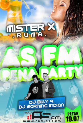 AS FM Pena Party, Klub Mister X, Ruma