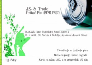 Festival Piva (Beer Fest), As & trade, Subotica