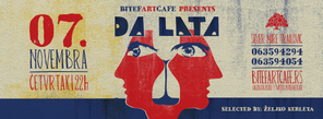 >>DA LATA<< London afro-brazilian music sensation 7.11  BitefArtCafe , Novi Bitefartcafe, Beograd