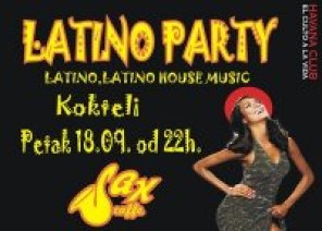 Havana latino party & DJ Latino, Sax Caffe, Subotica