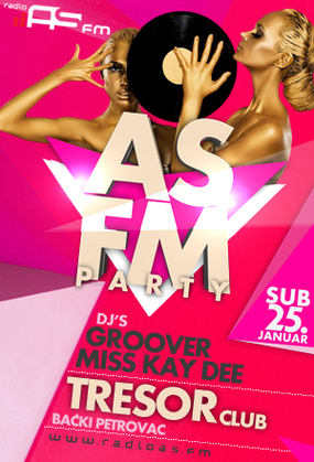 AS FM party, Club Tresor, Bački Petrovac
