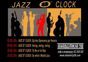 JAZZ FEBRUAR u Akademiji 28, Klub Akademija 28, Beograd