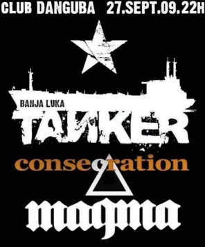 Tanker, Consecration, Magma u Dangubi, Danguba, Beograd