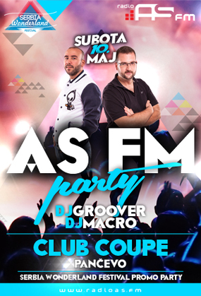AS FM Party, Club Coupe, Pančevo