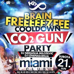 CO2 Cooldown Party, Novi Sad, Novi Sad