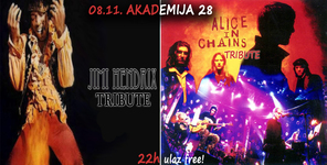 Jimi Hendrix & Alice in Chains Tribute Night, Klub Akademija 28, Beograd