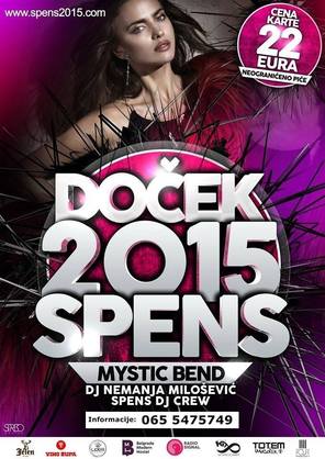 ✭ Najveći doček Nove godine u Vojvodini - SPENS 2015 ✭, Spens, Novi Sad