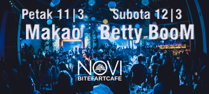 Petak. MAKAO, Novi Bitefartcafe, Beograd