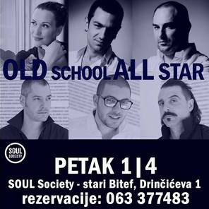 OLD SCHOOL ALL STAR / Jelena Jovović / Vasil Hadžimanov / Peđa Milutinović / Bojan Ivković / Strahinja Banović / Milan Pavković, BITEF teatar, Beograd