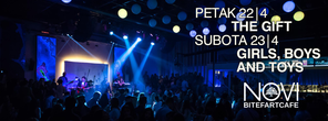 Petak 22.4 The Gift // Subota 23.4 Girls, Boys and Toys, Novi Bitefartcafe, Beograd