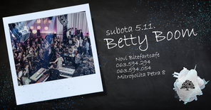 Subota. Betty Boom Novi Bitefartcafe, Novi Bitefartcafe, Beograd