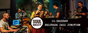 Belgrade Jazz Junction 10.decembar Soul Society, BITEF teatar, Beograd