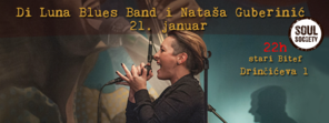 Di Luna Blues Band i Nataša Guberinić / 21. januar, BITEF teatar, Beograd