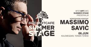 Massimo Savić - rođendanski koncert  , Summer Stage BitefArtCafe, Beograd