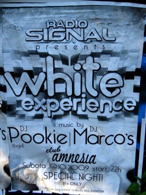 White Experience, Club Amnesia, Novi Sad