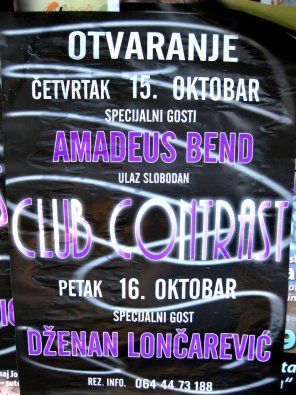 Otvaranje Contrasta, Contrast, Novi Sad