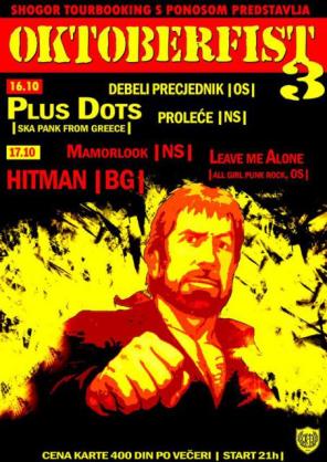 Oktoberfist 3 (2. Dan), Omladinski centar CK13, Novi Sad