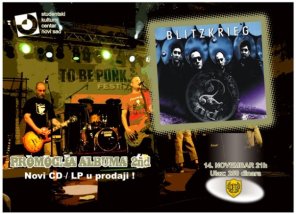 Blitzkrieg, promocija albuma "2nd", Omladinski centar CK13, Novi Sad
